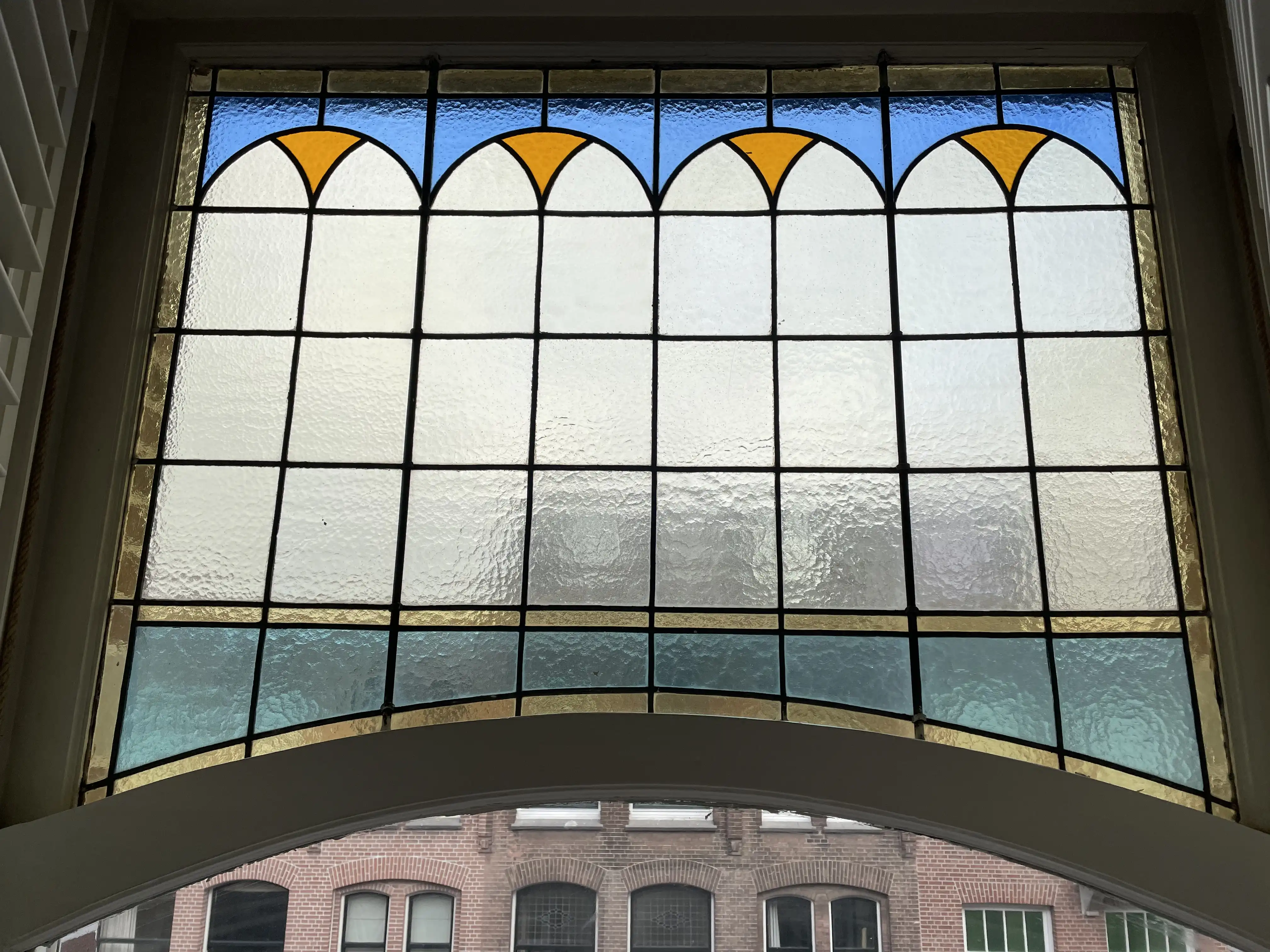 Glas-in-lood detail